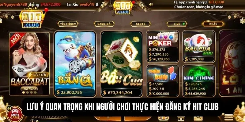 Đăng k&yacute; Hit Club